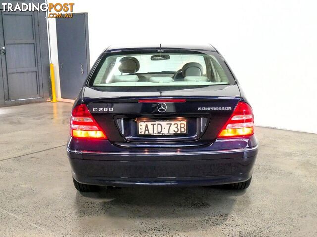 2005 MERCEDES-BENZ C200 KOMPRESSORCLASSIC W203UPGRADE 4D SEDAN