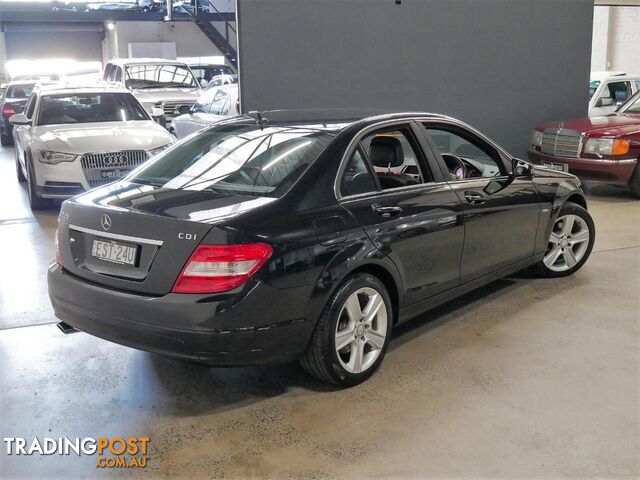 2010 MERCEDES-BENZ C220 CDI W204MY10 4D SEDAN