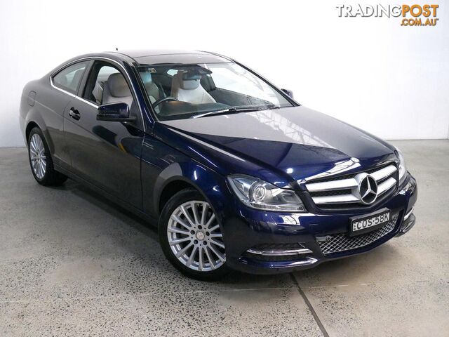 2013 MERCEDES-BENZ C180 BE W204MY13 2D COUPE