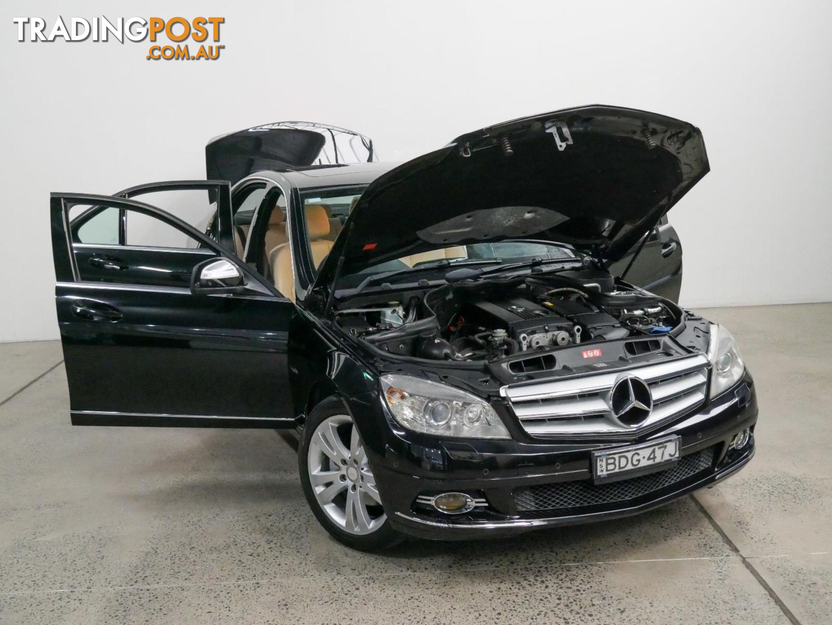 2007 MERCEDES-BENZ C200 KOMPRESSORCLASSIC W204 4D SEDAN