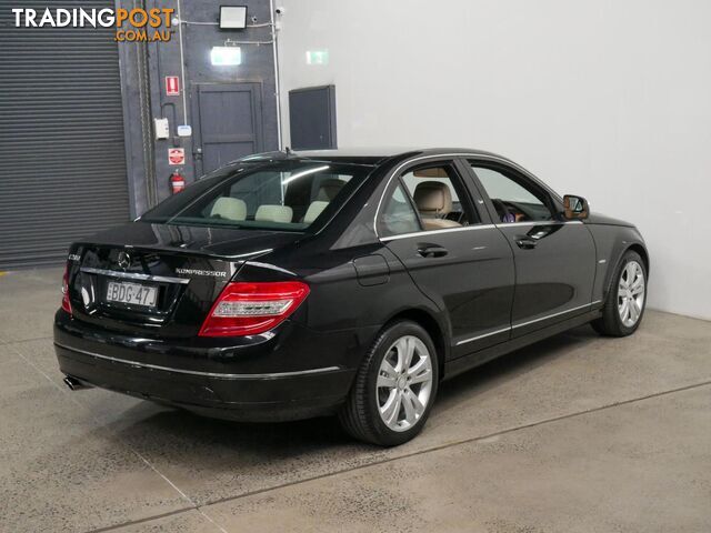 2007 MERCEDES-BENZ C200 KOMPRESSORCLASSIC W204 4D SEDAN