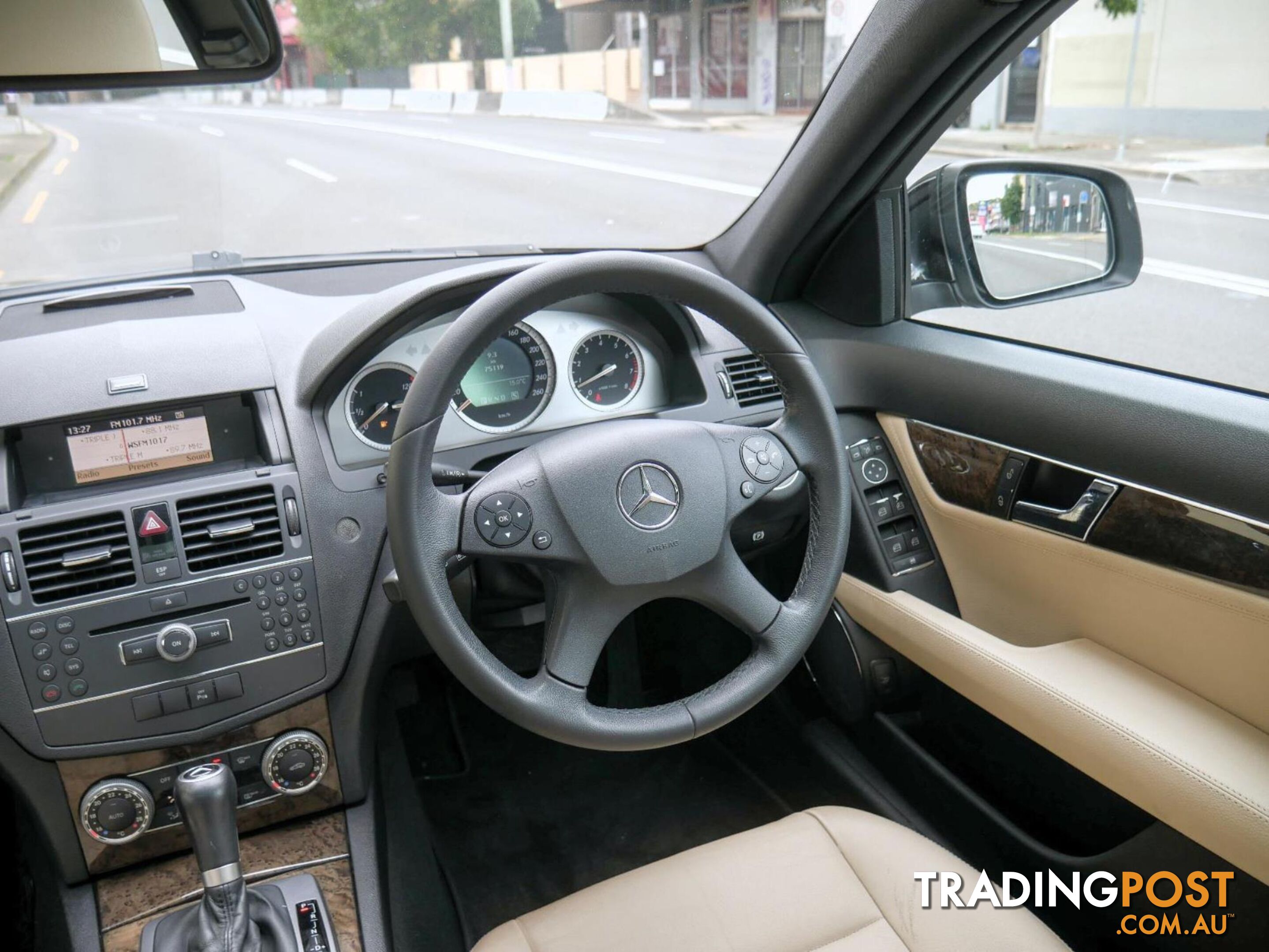 2007 MERCEDES-BENZ C200 KOMPRESSORCLASSIC W204 4D SEDAN