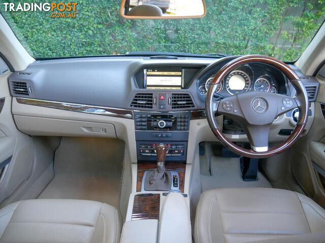 2009 MERCEDES-BENZ E350 ELEGANCE 207 2D COUPE