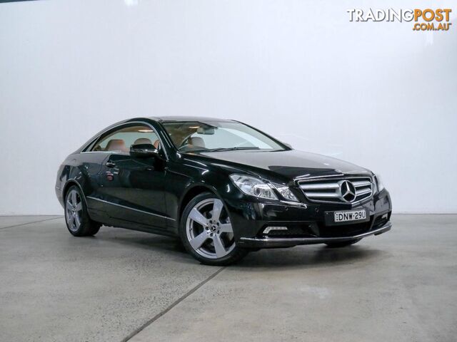 2009 MERCEDES-BENZ E350 ELEGANCE 207 2D COUPE