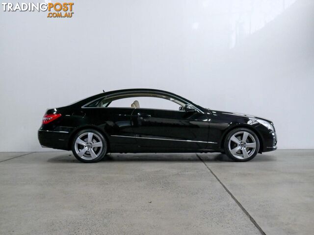 2009 MERCEDES-BENZ E350 ELEGANCE 207 2D COUPE