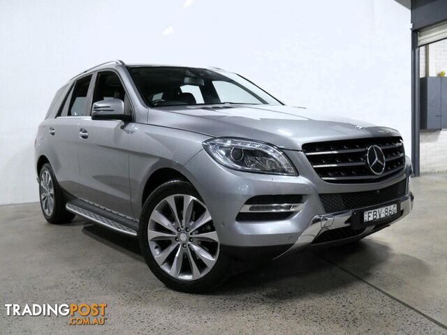 2014 MERCEDES-BENZ ML 350CDIBLUETEC(4X4) 166MY14 4D WAGON