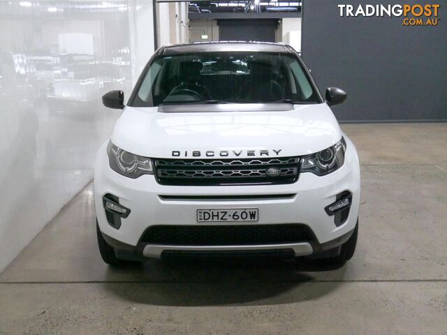 2016 LANDROVER DISCOVERYSPORT TD4HSE LCMY16,5 4D WAGON