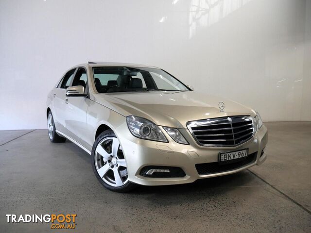 2009 MERCEDES-BENZ E500 AVANTGARDE 212 4D SEDAN