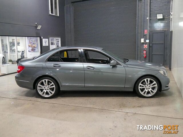 2012 MERCEDES-BENZ C250 AVANTGARDEBE W204MY12 4D SEDAN