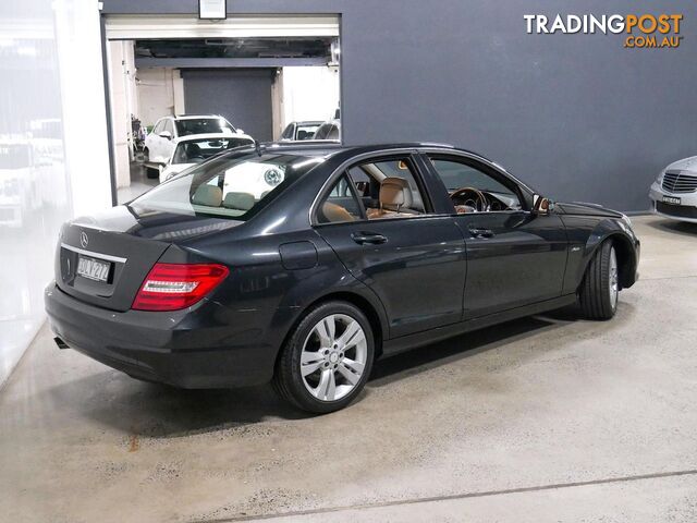 2012 MERCEDES-BENZ C200 BE W204MY12 4D SEDAN