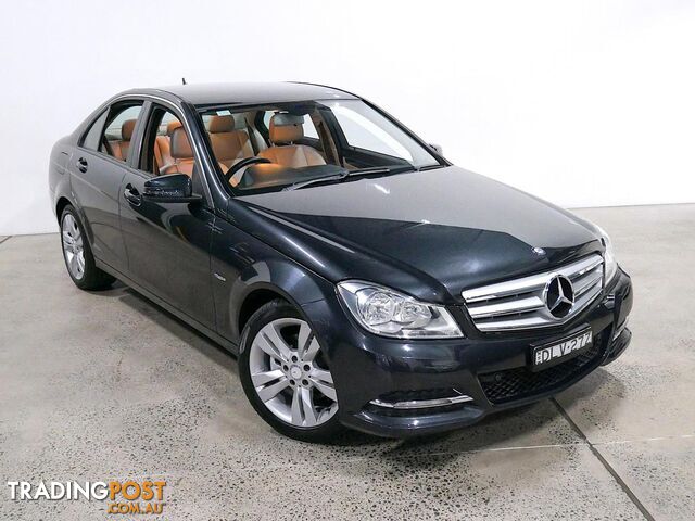 2012 MERCEDES-BENZ C200 BE W204MY12 4D SEDAN