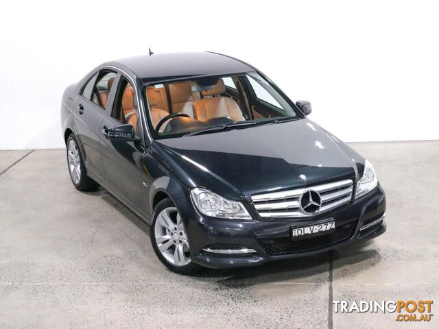 2012 MERCEDES-BENZ C200 BE W204MY12 4D SEDAN