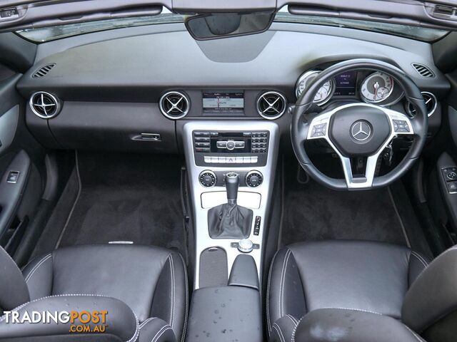 2013 MERCEDES-BENZ SLK 200BE R172 2D CONVERTIBLE