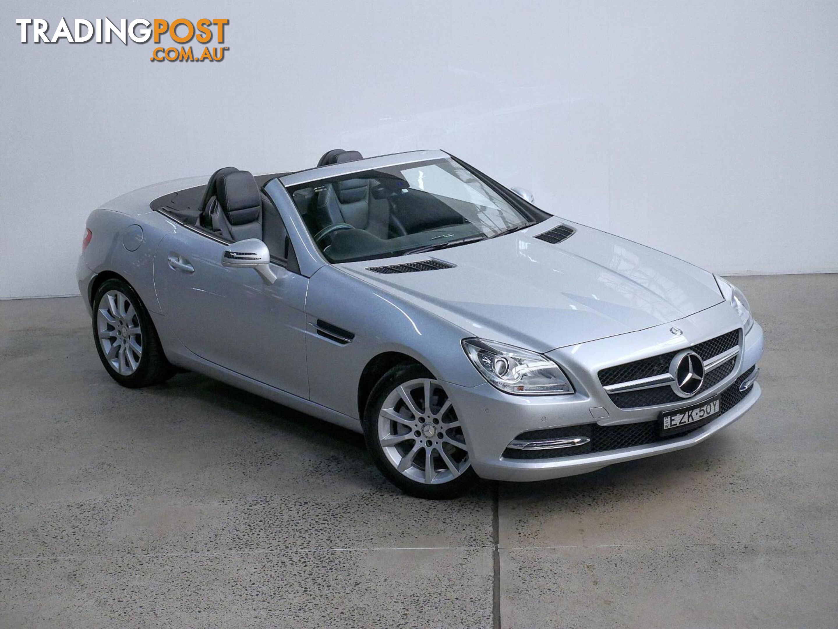 2013 MERCEDES-BENZ SLK 200BE R172 2D CONVERTIBLE