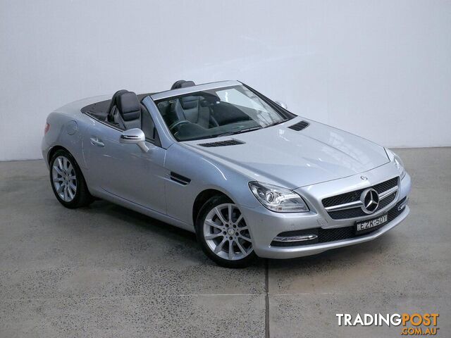 2013 MERCEDES-BENZ SLK 200BE R172 2D CONVERTIBLE