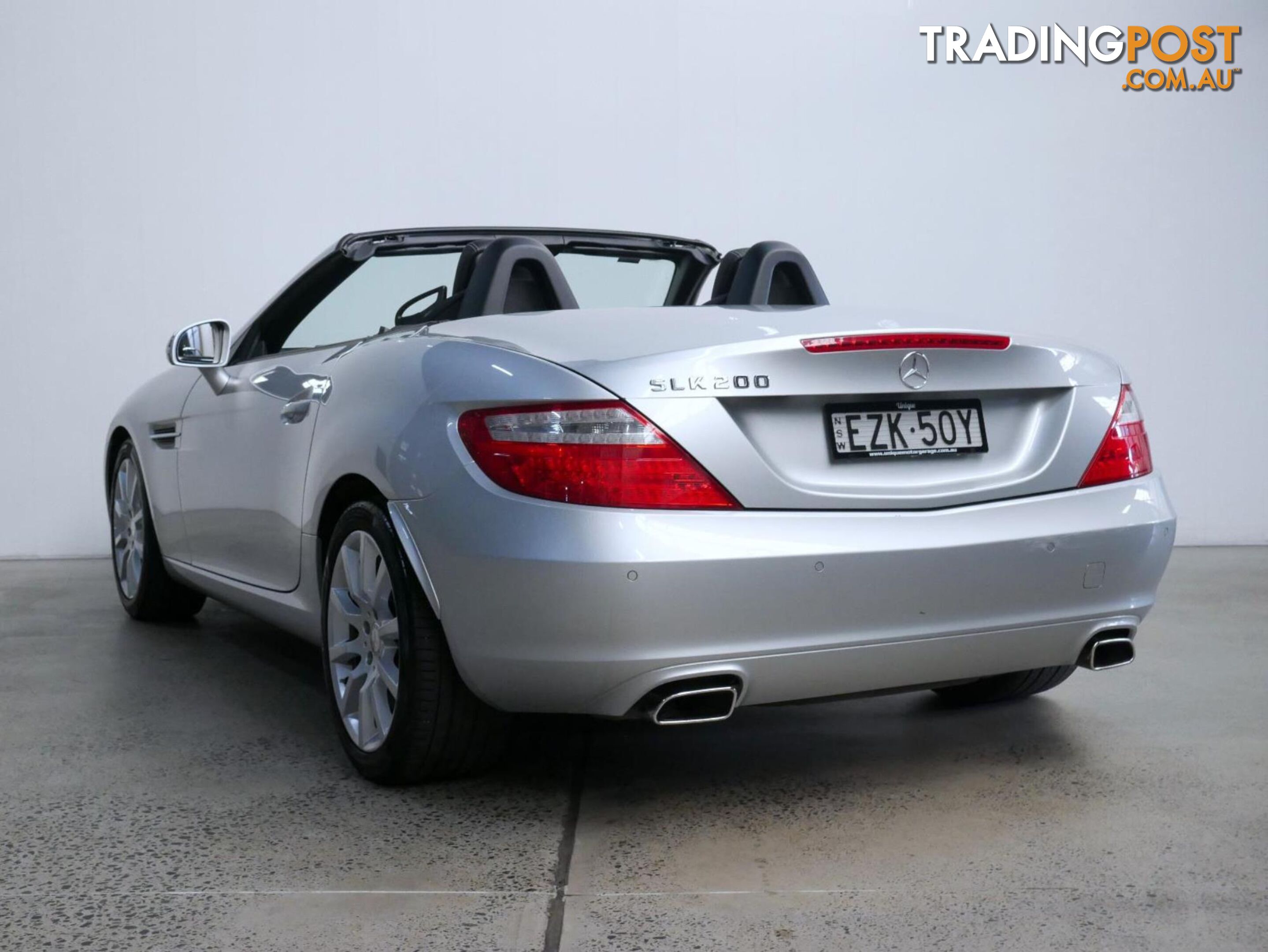 2013 MERCEDES-BENZ SLK 200BE R172 2D CONVERTIBLE