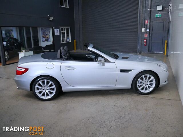 2013 MERCEDES-BENZ SLK 200BE R172 2D CONVERTIBLE