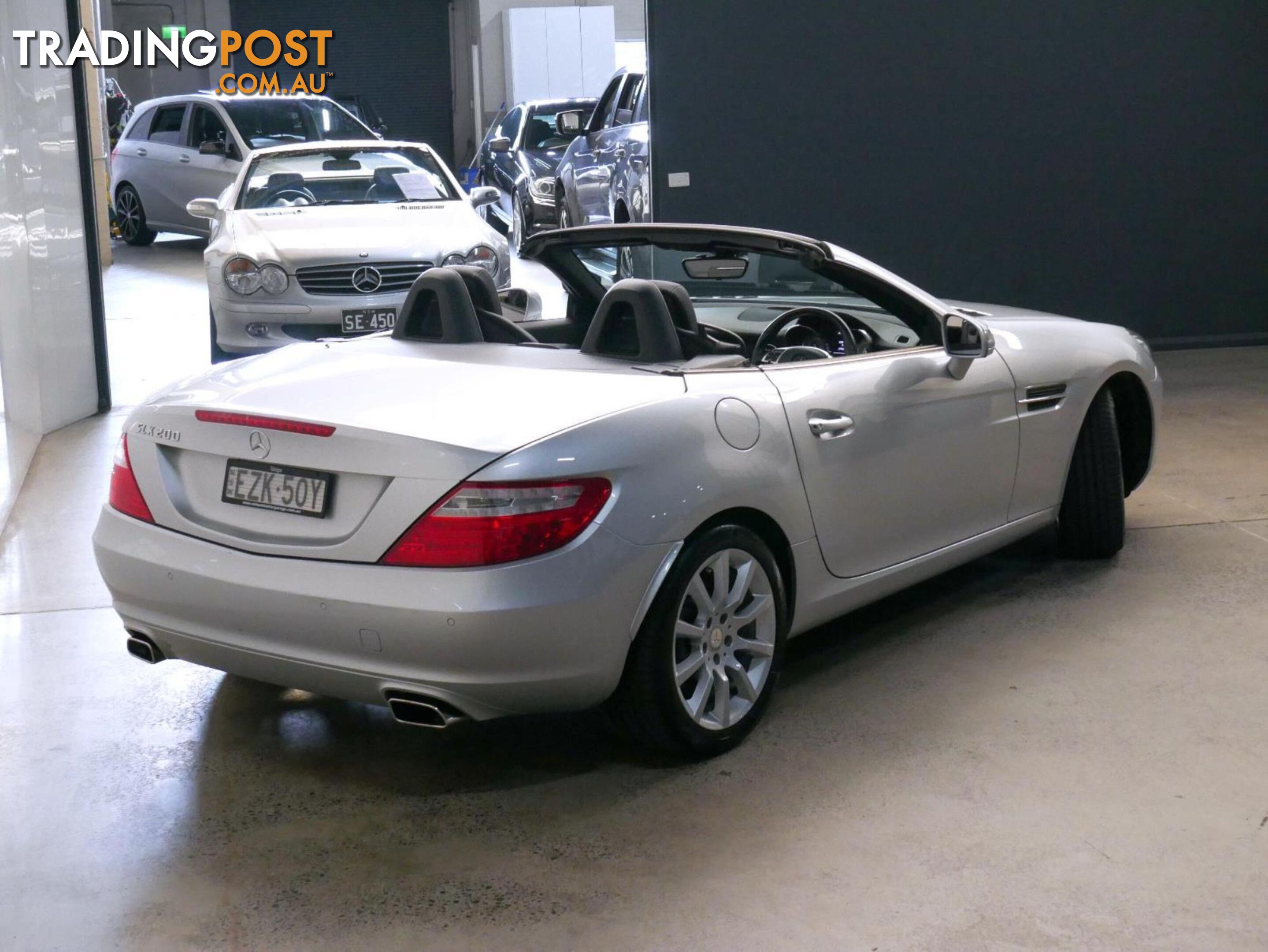 2013 MERCEDES-BENZ SLK 200BE R172 2D CONVERTIBLE