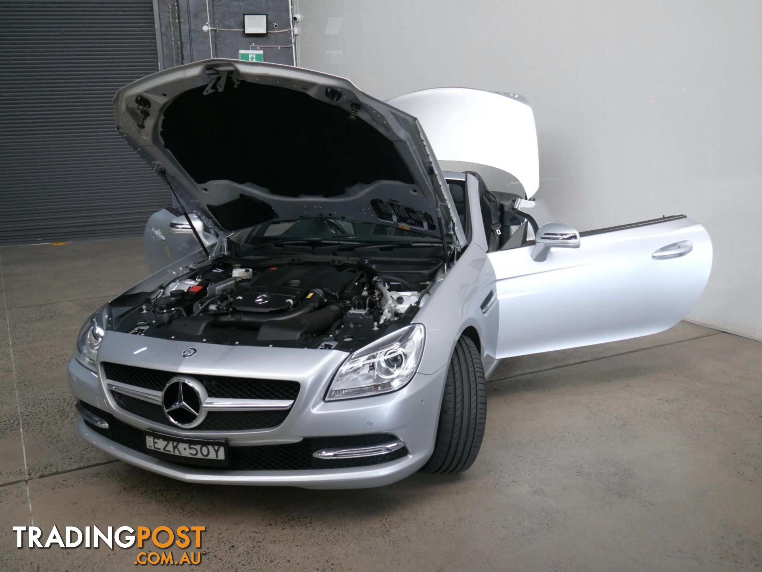 2013 MERCEDES-BENZ SLK 200BE R172 2D CONVERTIBLE