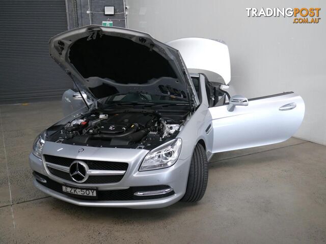 2013 MERCEDES-BENZ SLK 200BE R172 2D CONVERTIBLE