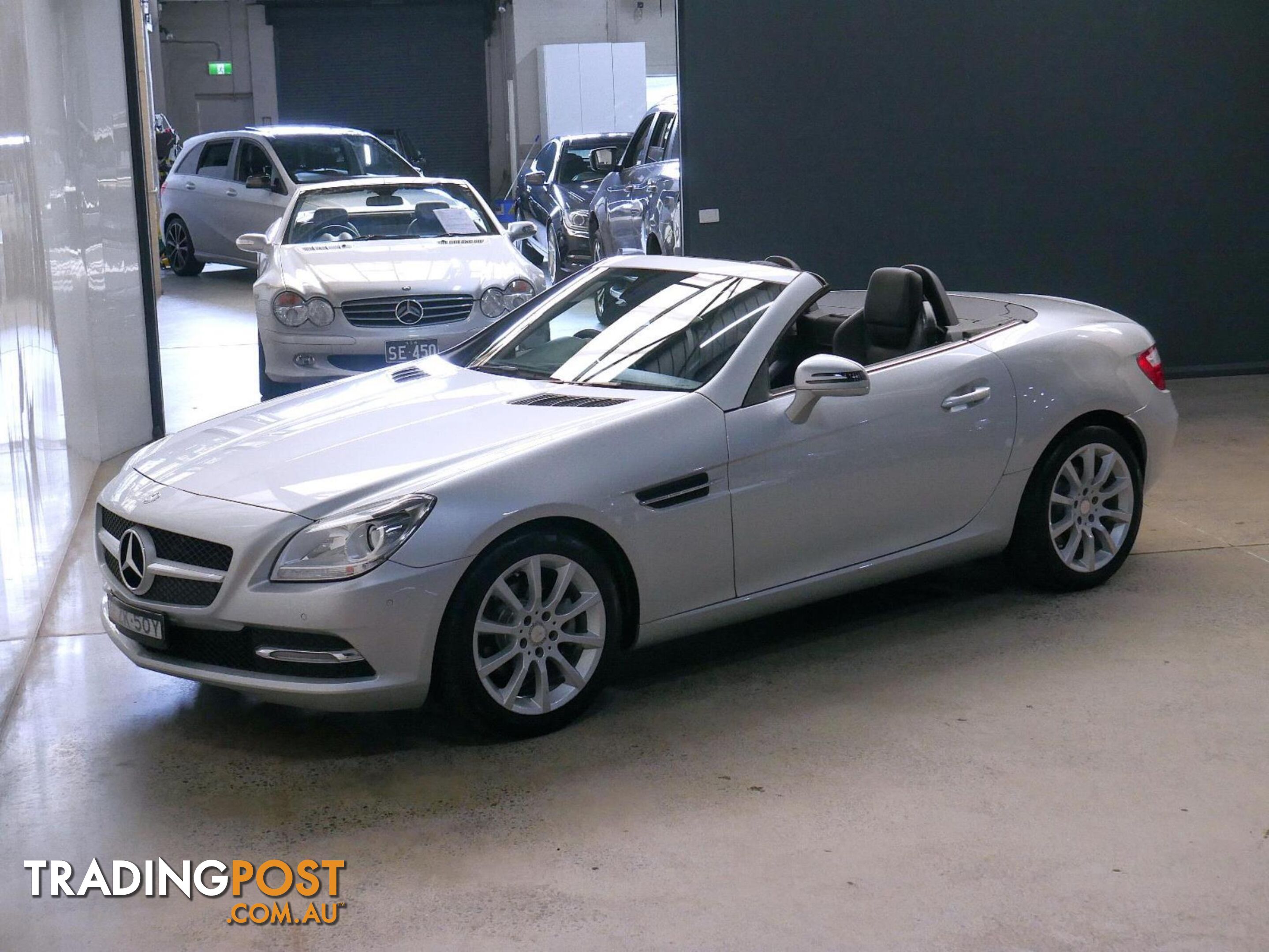 2013 MERCEDES-BENZ SLK 200BE R172 2D CONVERTIBLE