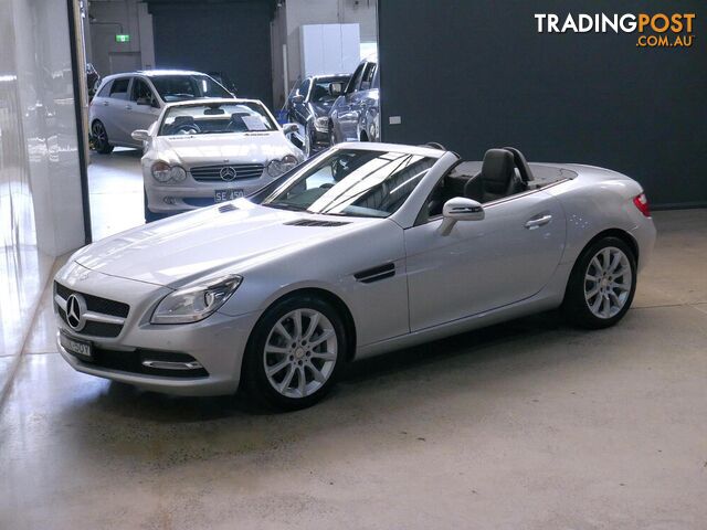 2013 MERCEDES-BENZ SLK 200BE R172 2D CONVERTIBLE