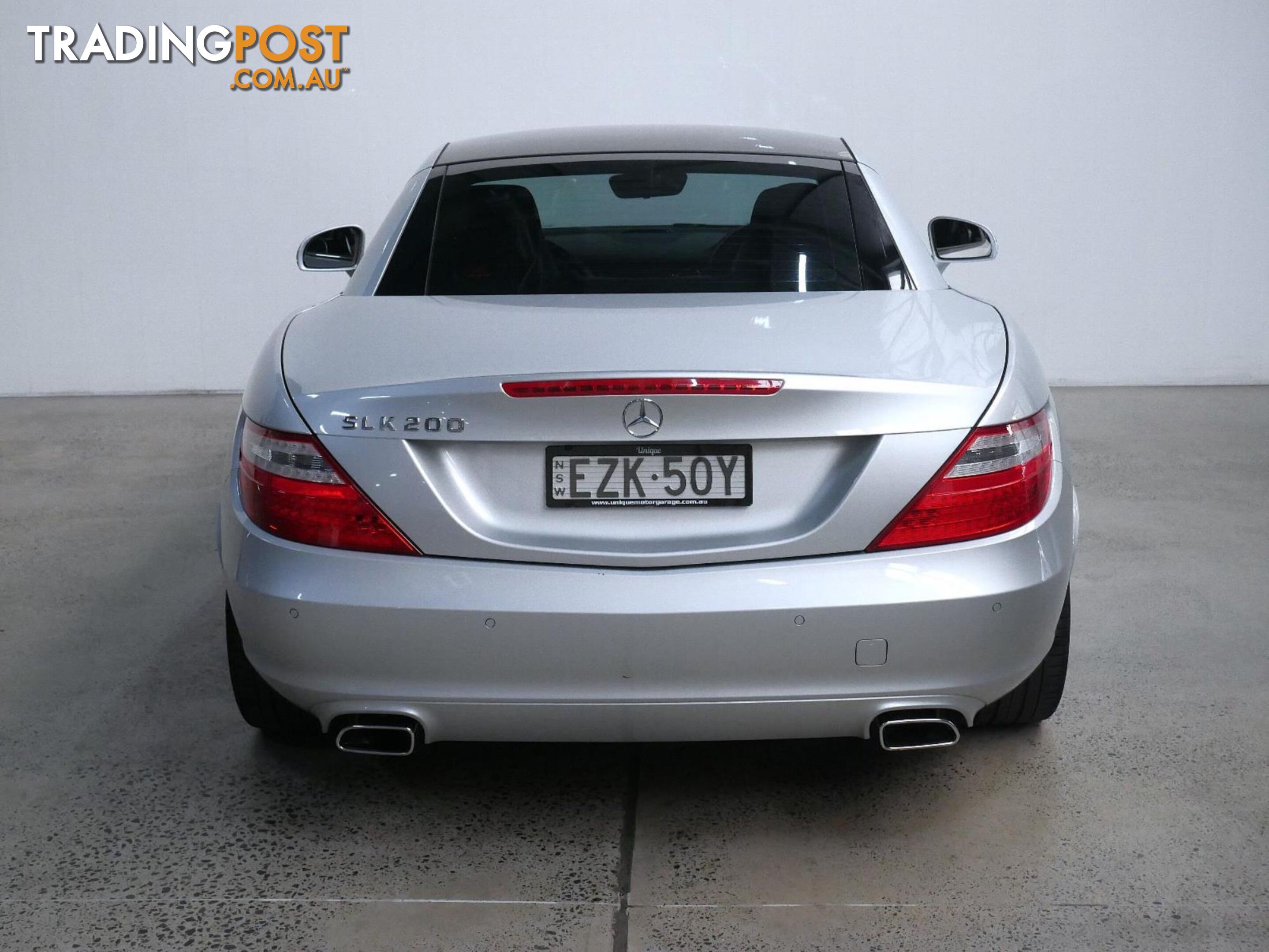 2013 MERCEDES-BENZ SLK 200BE R172 2D CONVERTIBLE