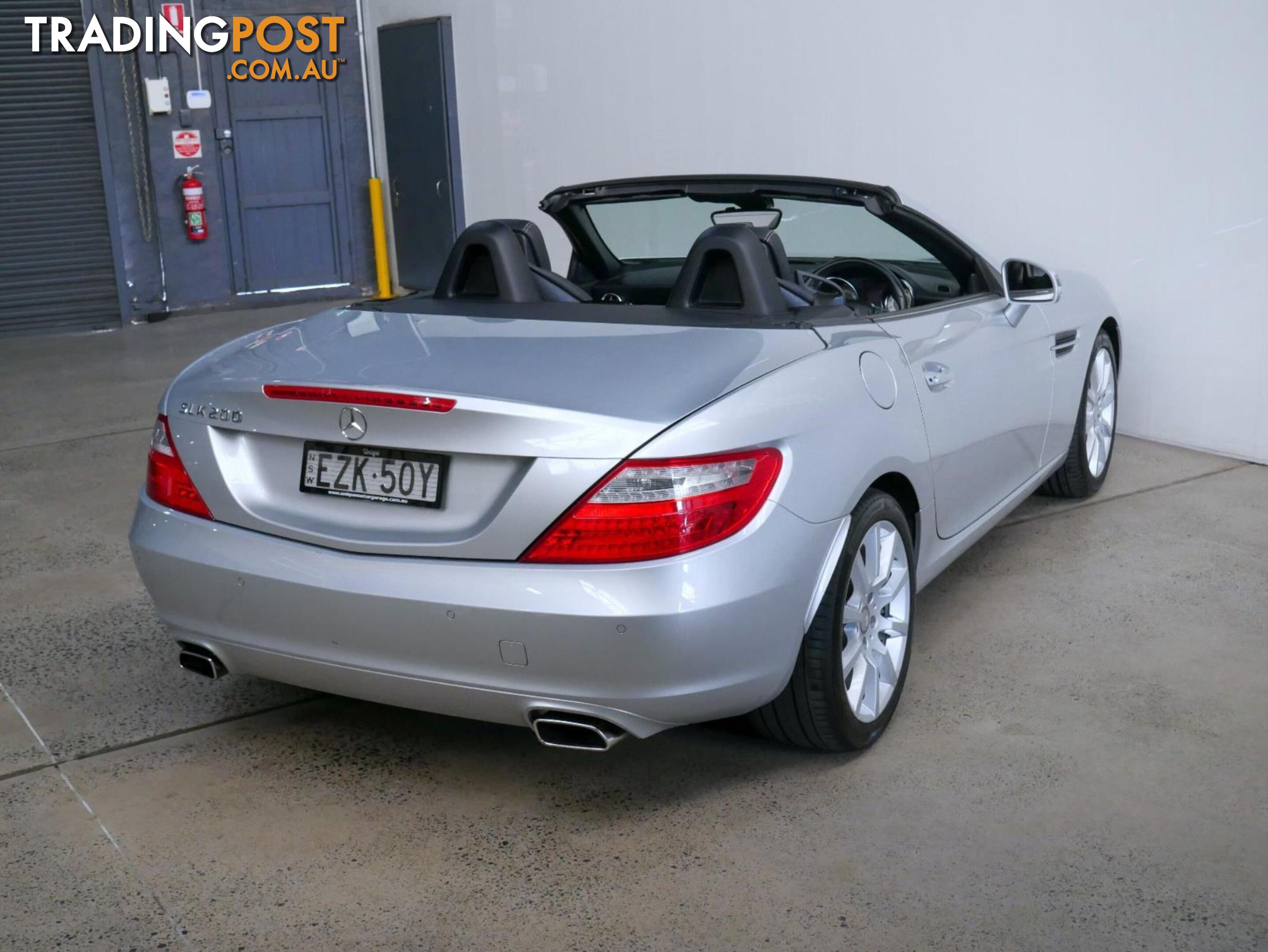 2013 MERCEDES-BENZ SLK 200BE R172 2D CONVERTIBLE