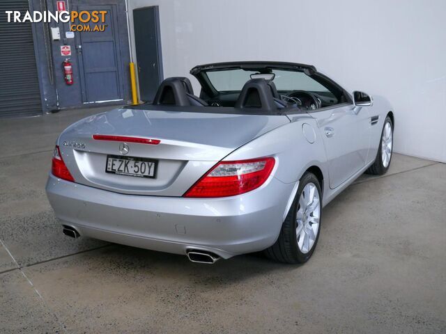 2013 MERCEDES-BENZ SLK 200BE R172 2D CONVERTIBLE