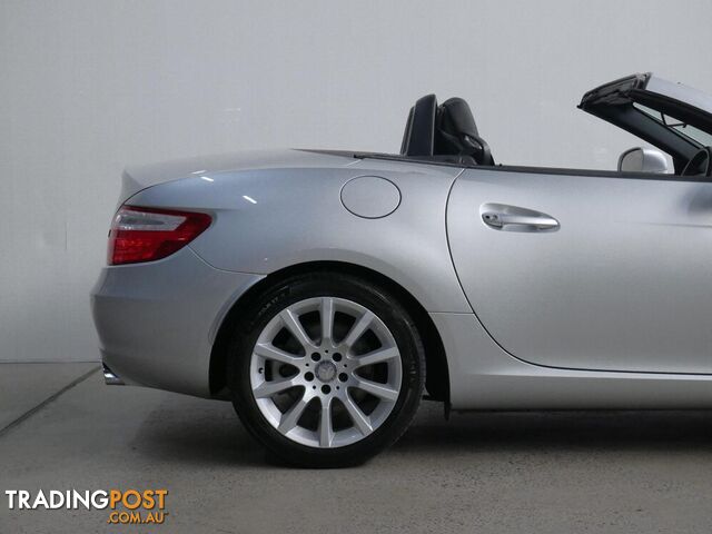 2013 MERCEDES-BENZ SLK 200BE R172 2D CONVERTIBLE