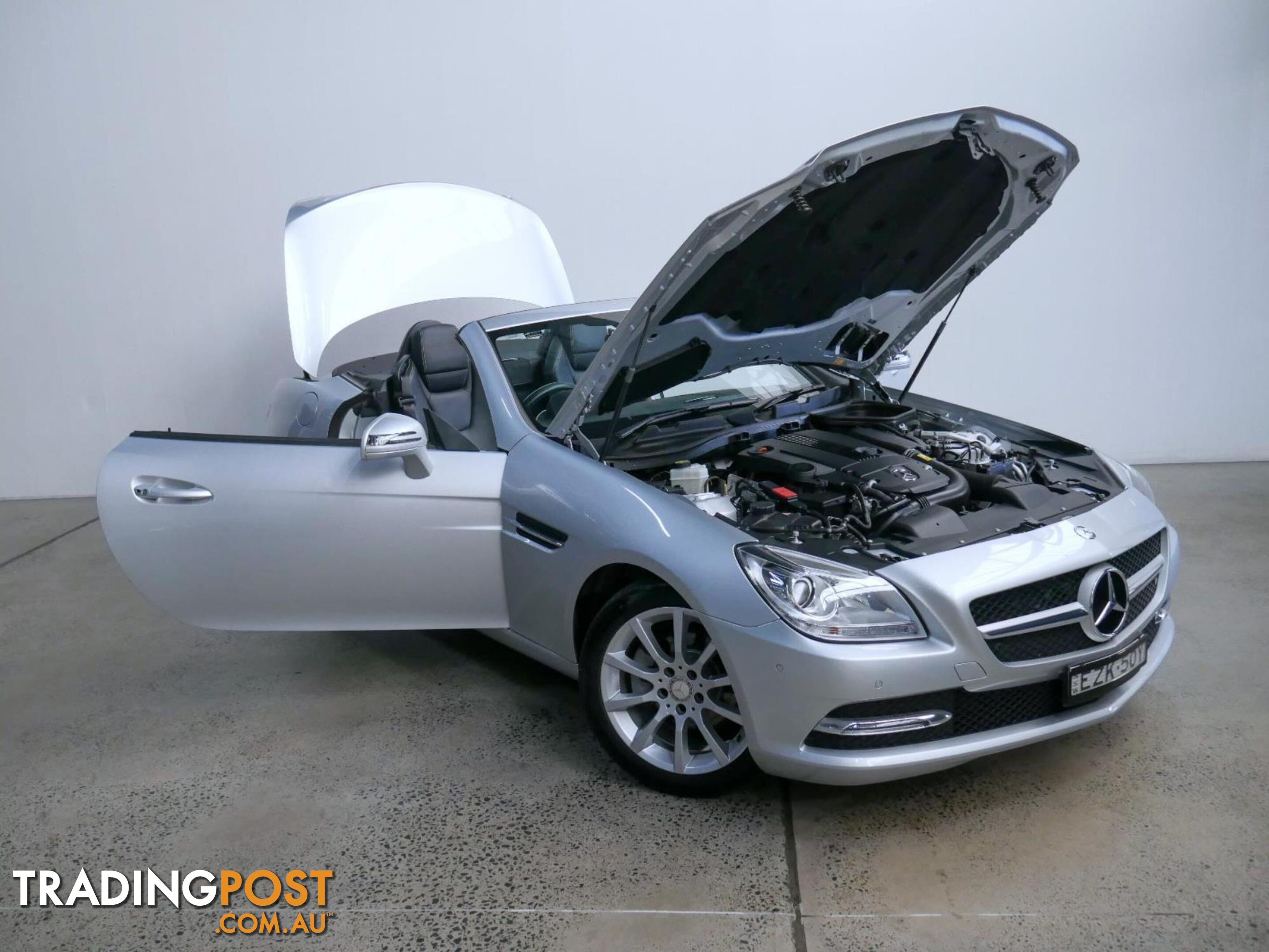 2013 MERCEDES-BENZ SLK 200BE R172 2D CONVERTIBLE