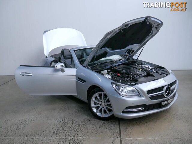 2013 MERCEDES-BENZ SLK 200BE R172 2D CONVERTIBLE