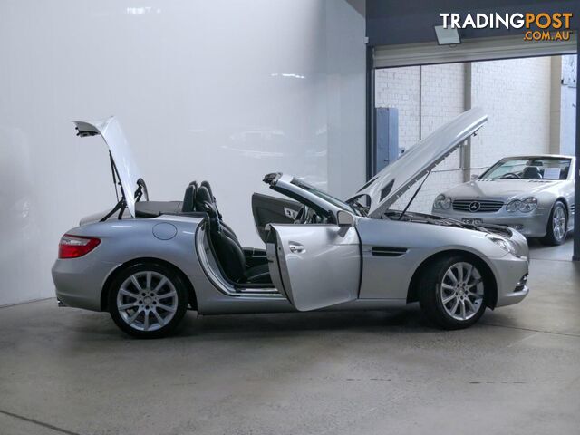 2013 MERCEDES-BENZ SLK 200BE R172 2D CONVERTIBLE