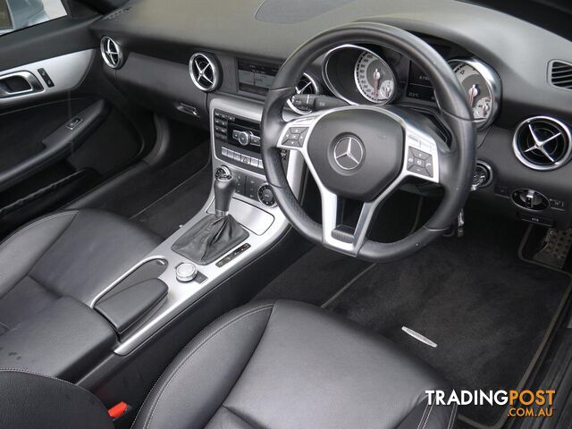 2013 MERCEDES-BENZ SLK 200BE R172 2D CONVERTIBLE