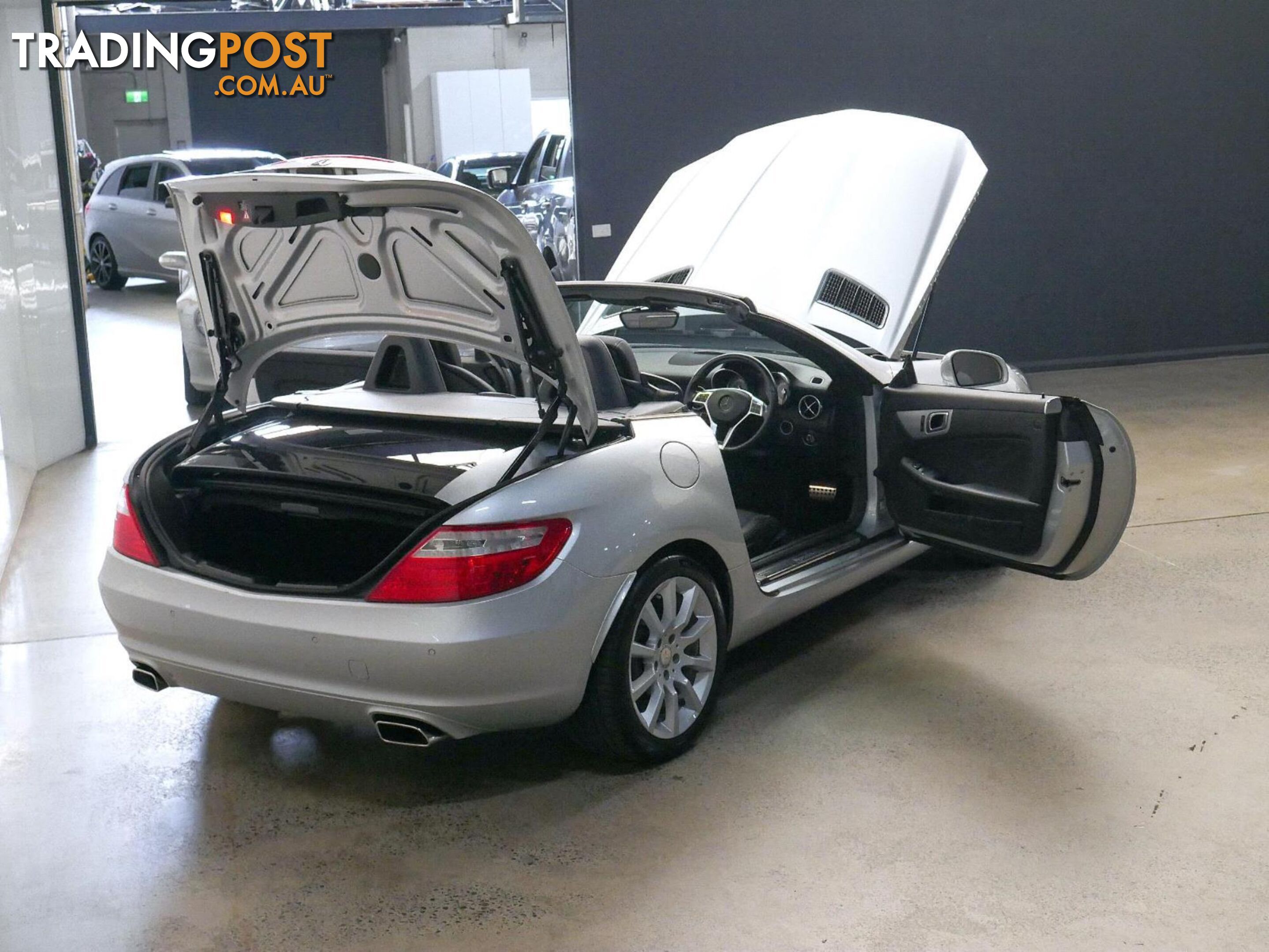 2013 MERCEDES-BENZ SLK 200BE R172 2D CONVERTIBLE