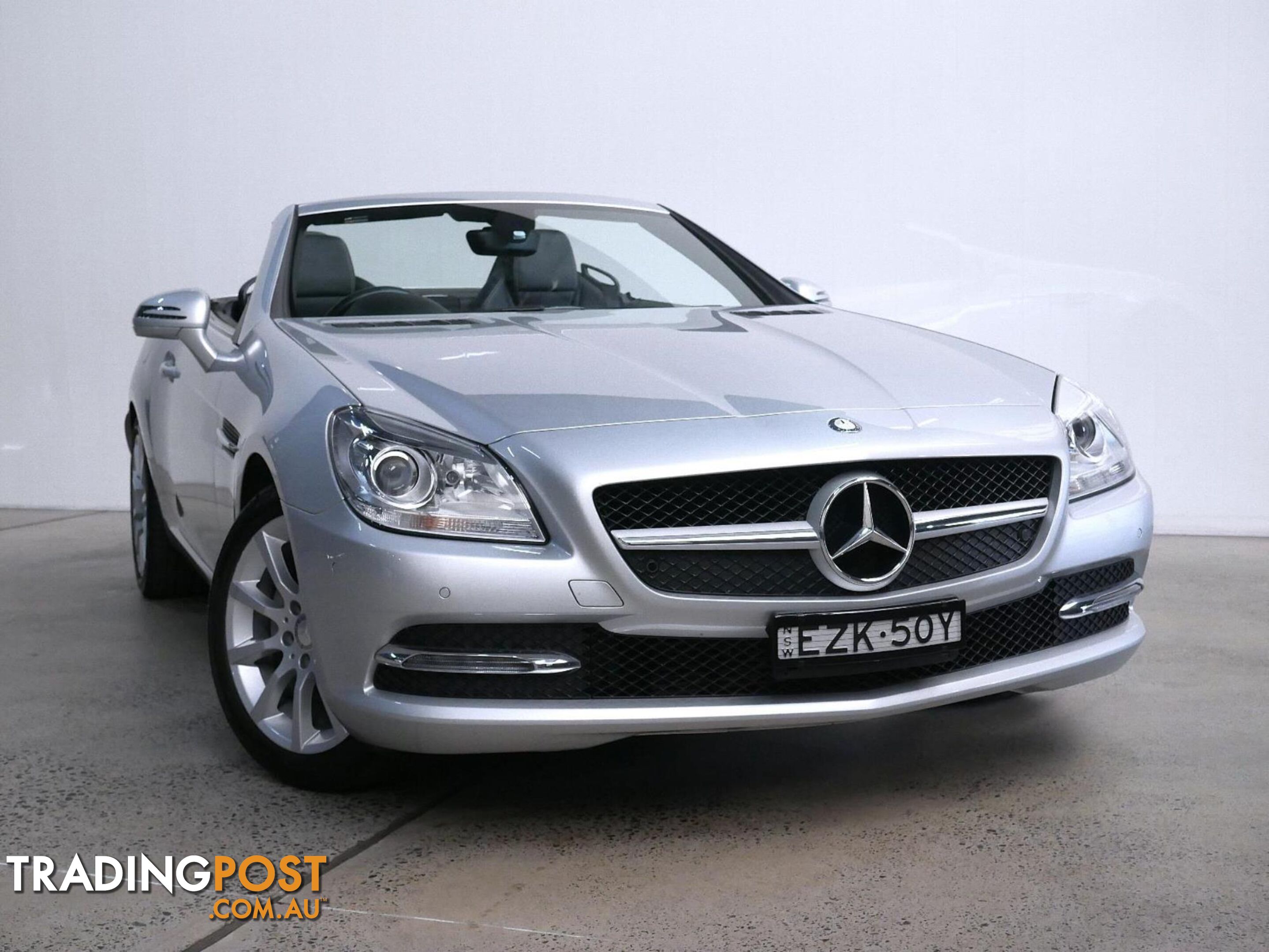 2013 MERCEDES-BENZ SLK 200BE R172 2D CONVERTIBLE