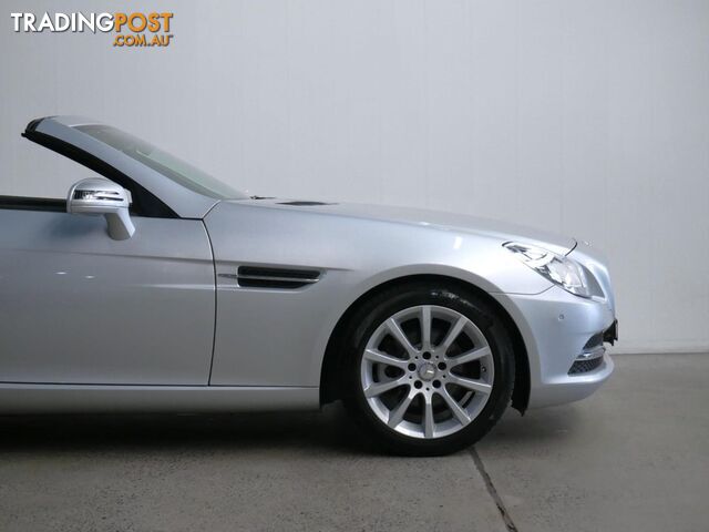 2013 MERCEDES-BENZ SLK 200BE R172 2D CONVERTIBLE