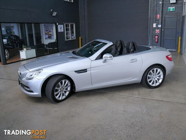 2013 MERCEDES-BENZ SLK 200BE R172 2D CONVERTIBLE