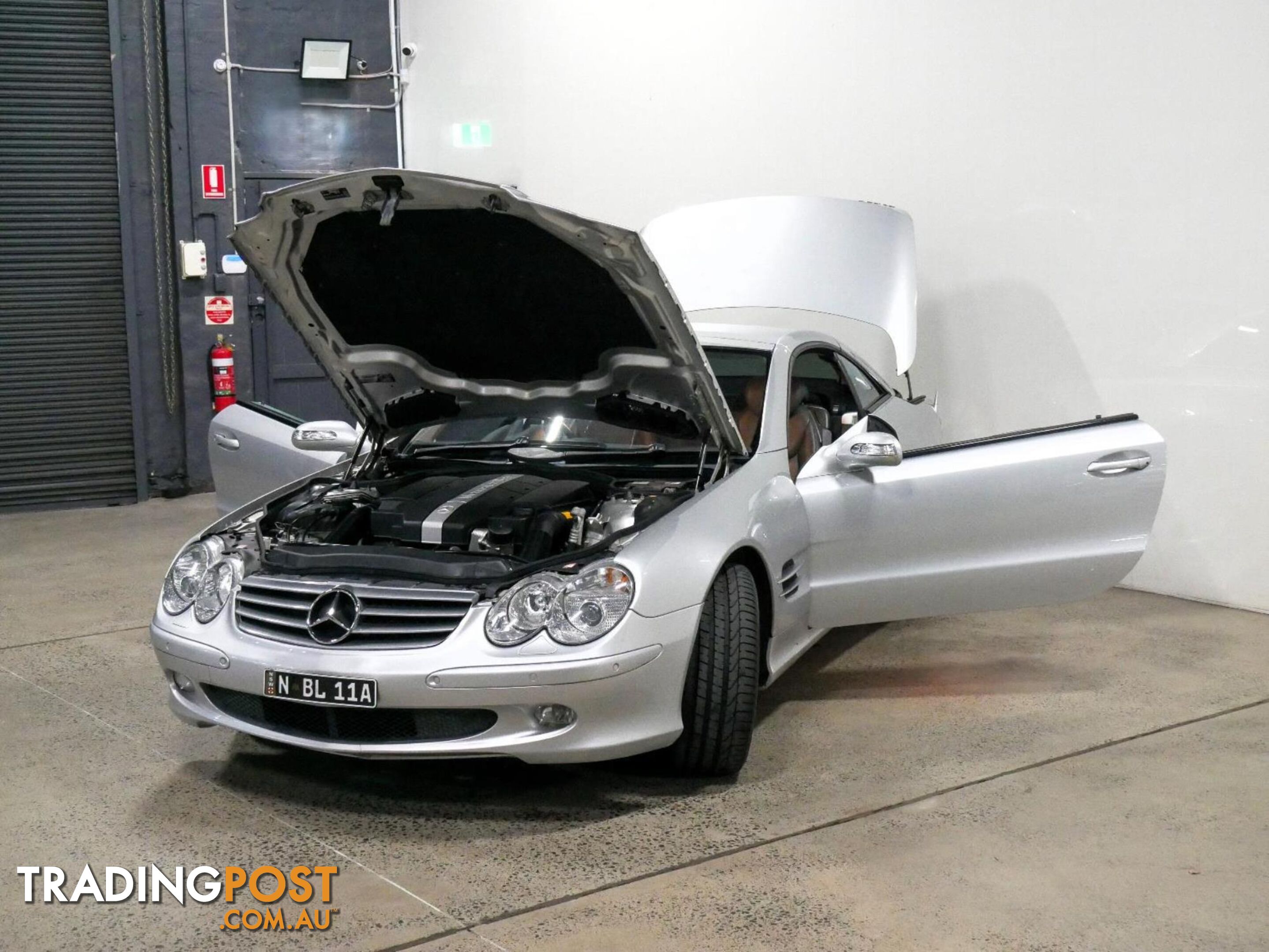 2005 MERCEDES-BENZ SL350  R230 2D CONVERTIBLE