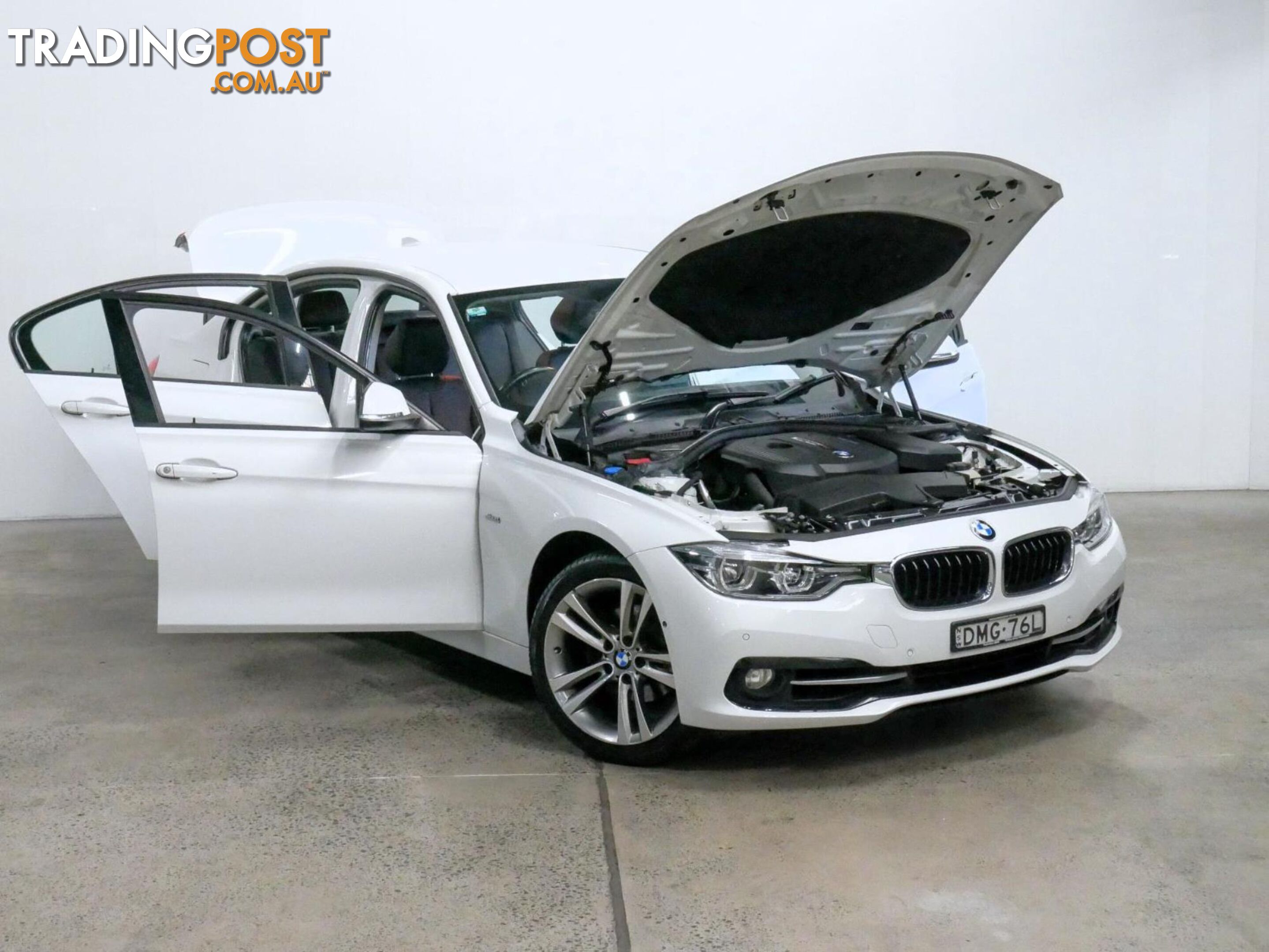 2017 BMW 3 18ISPORTLINE F30LCIMY17 4D SEDAN