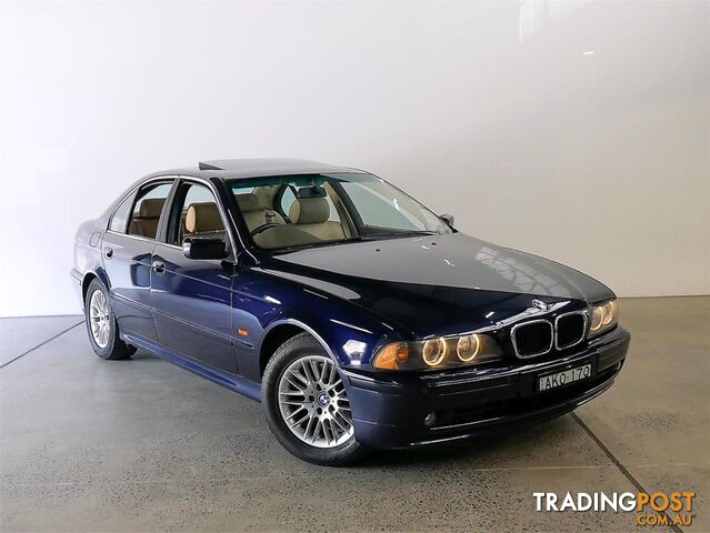 2001 BMW 5 30IEXECUTIVE E39 4D SEDAN