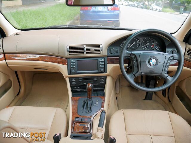 2001 BMW 5 30IEXECUTIVE E39 4D SEDAN