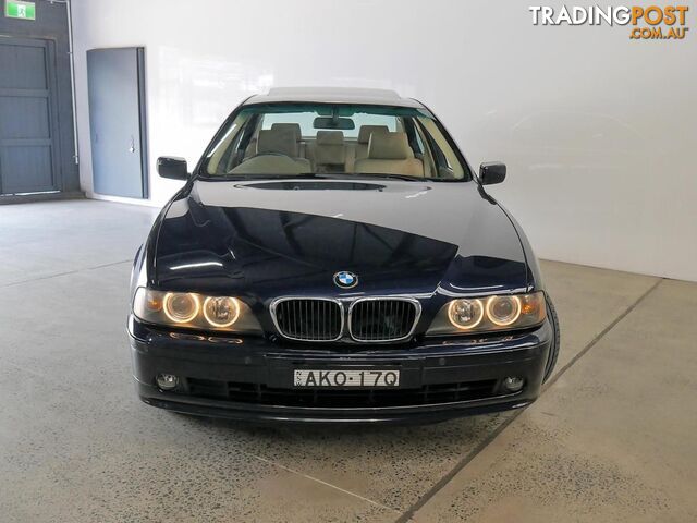 2001 BMW 5 30IEXECUTIVE E39 4D SEDAN