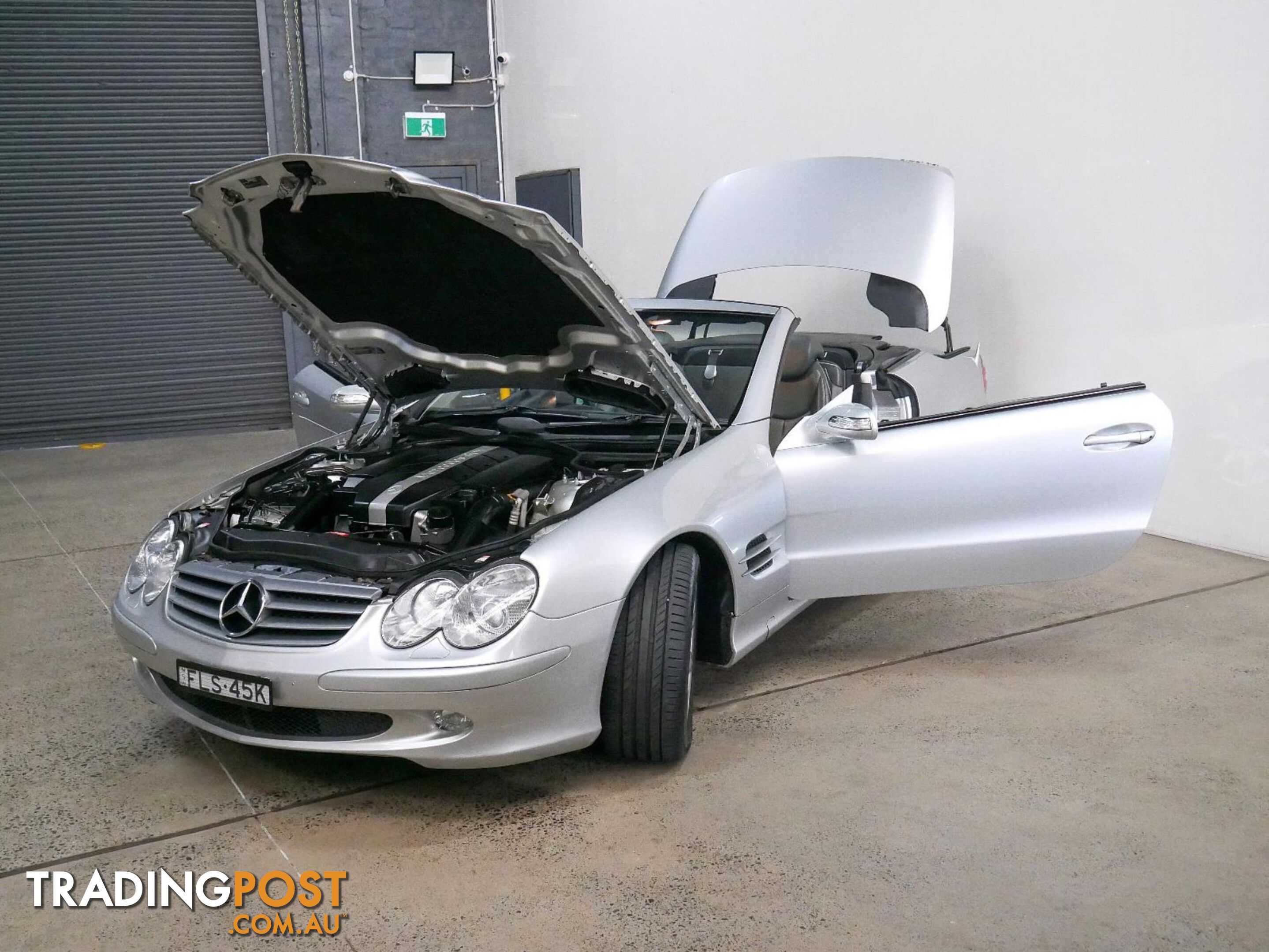 2004 MERCEDES-BENZ SL350  R230 2D CONVERTIBLE