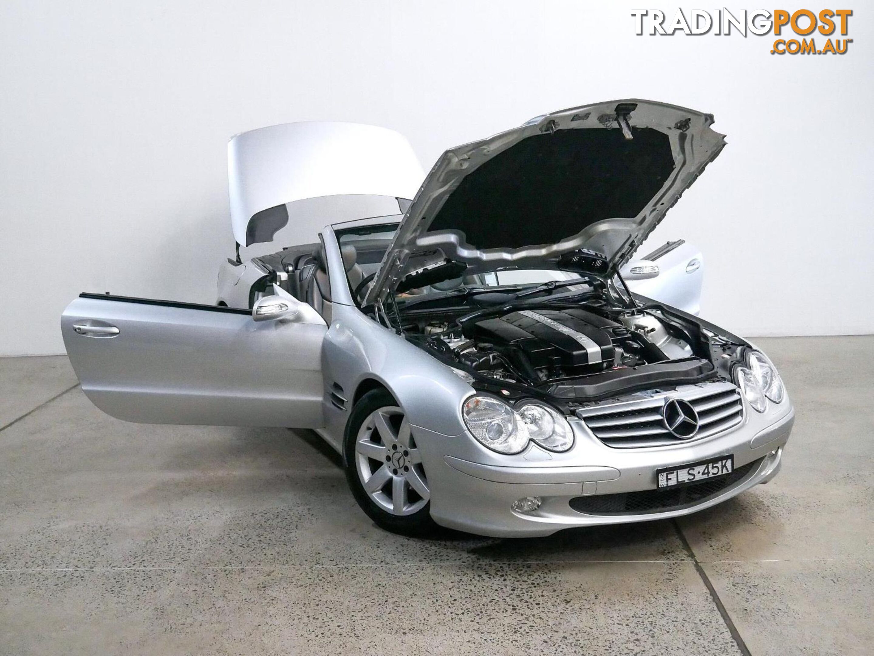 2004 MERCEDES-BENZ SL350  R230 2D CONVERTIBLE