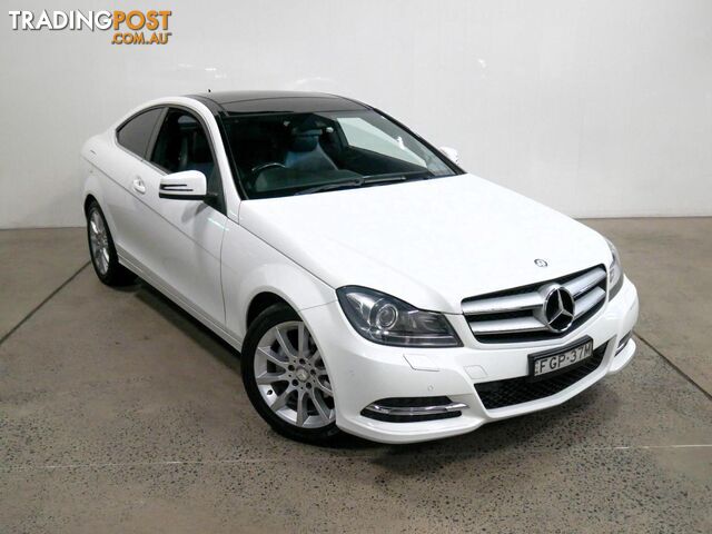 2012 MERCEDES-BENZ C180 BE W204MY11 2D COUPE