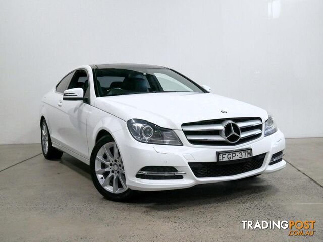 2012 MERCEDES-BENZ C180 BE W204MY11 2D COUPE