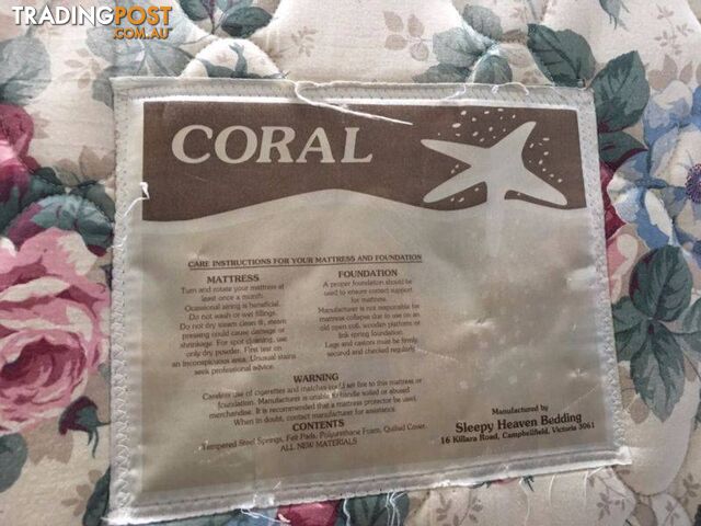 Coral Double Mattress - photo 2 of 4