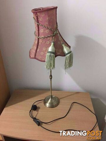 Antique art deco style lamp