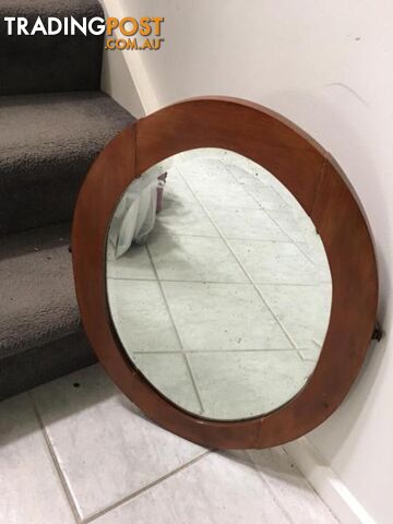 Large Oval Mirror